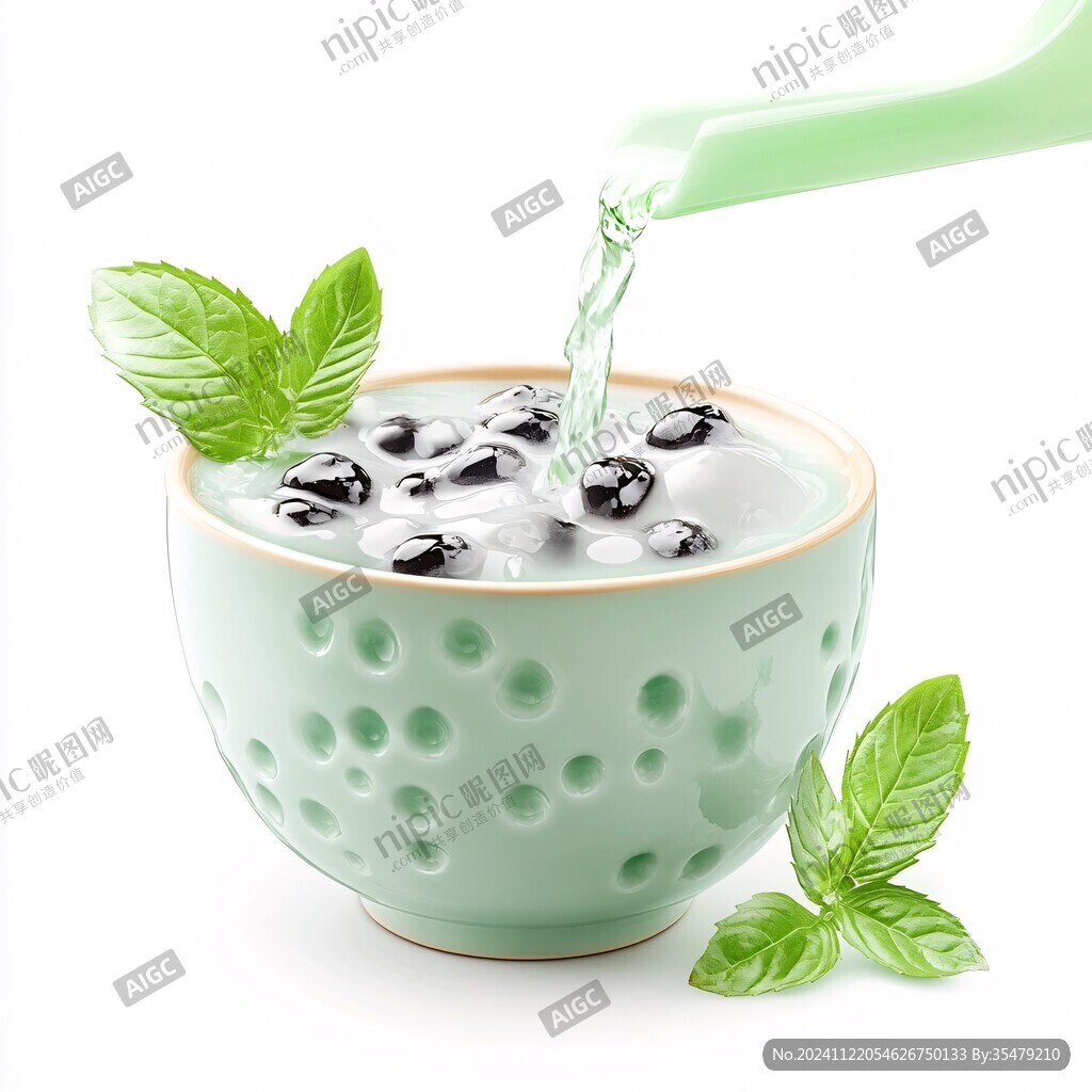 珍珠仙草奶茶
