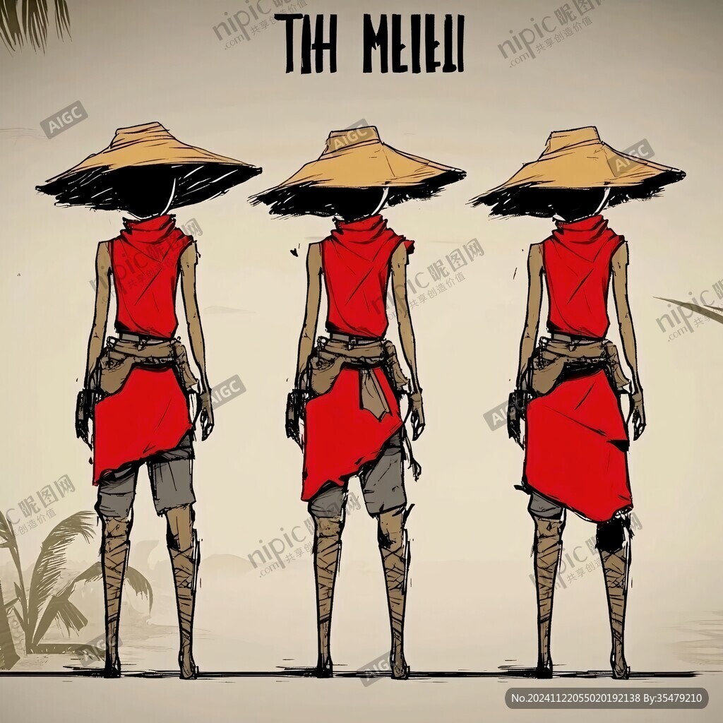武侠人物创意设计