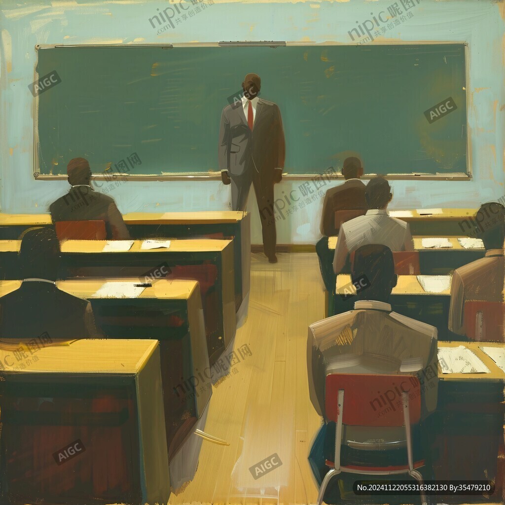 教室插画