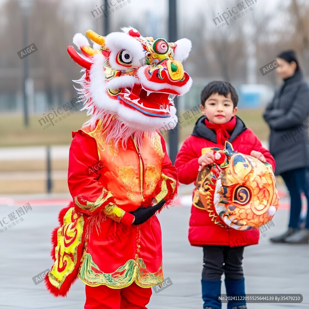 舞狮迎新春
