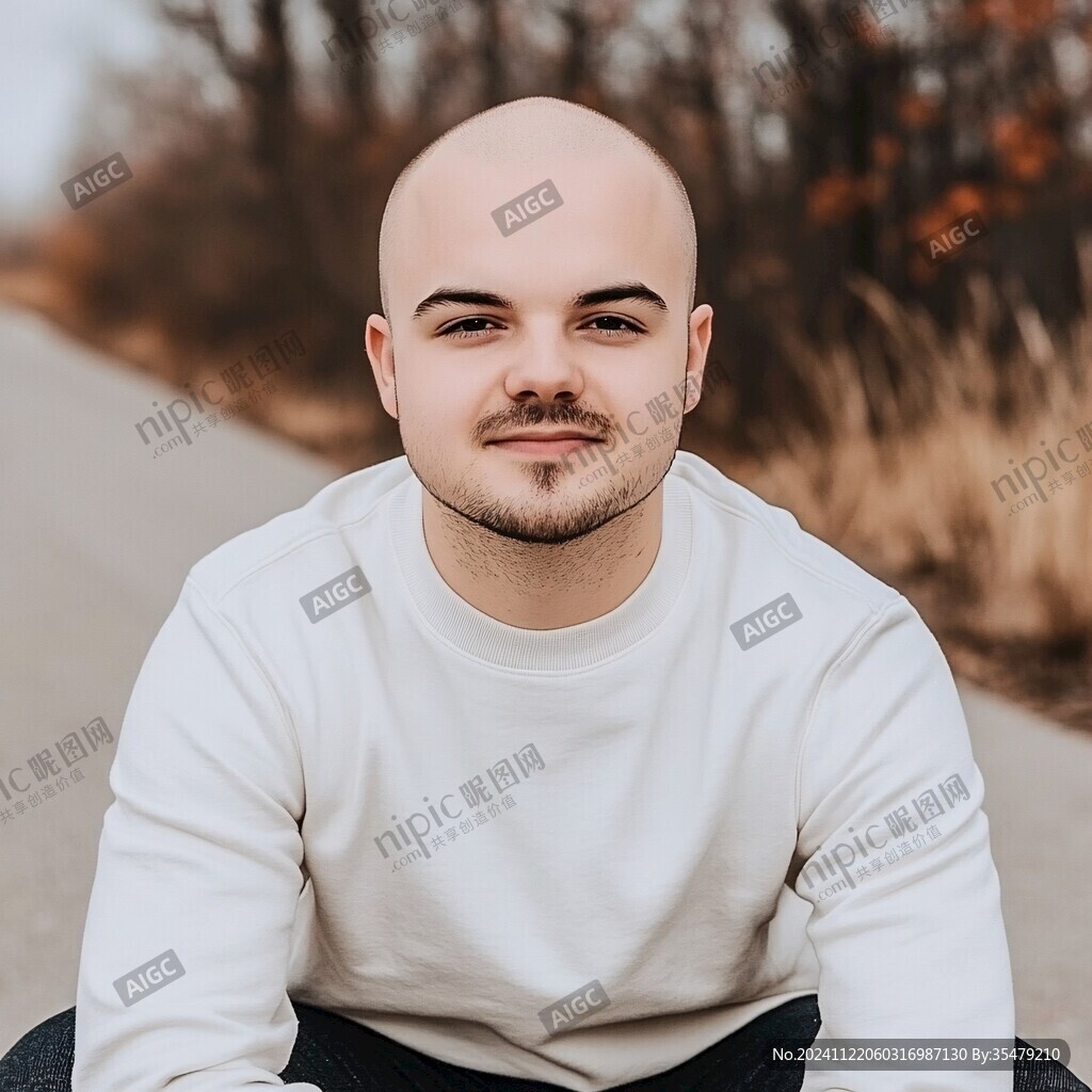 秃顶男人