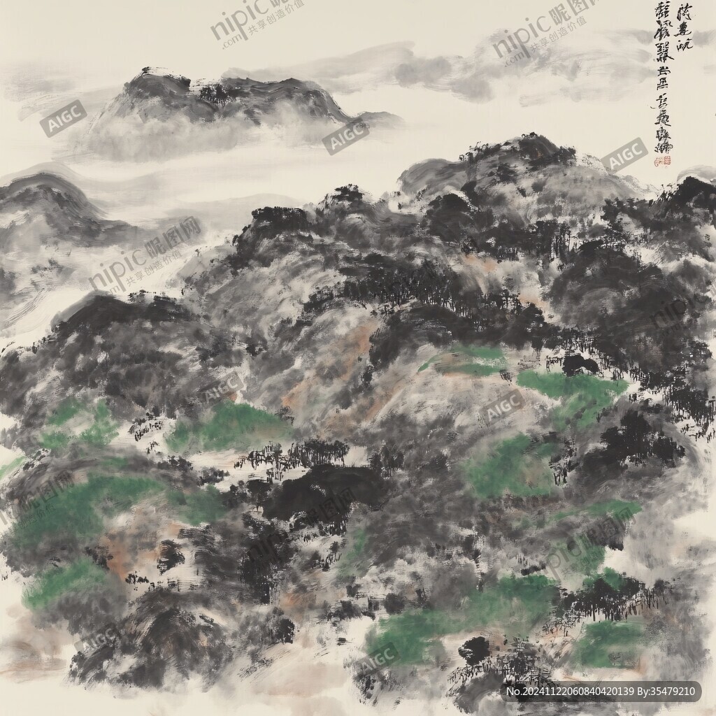 春山云拥翠