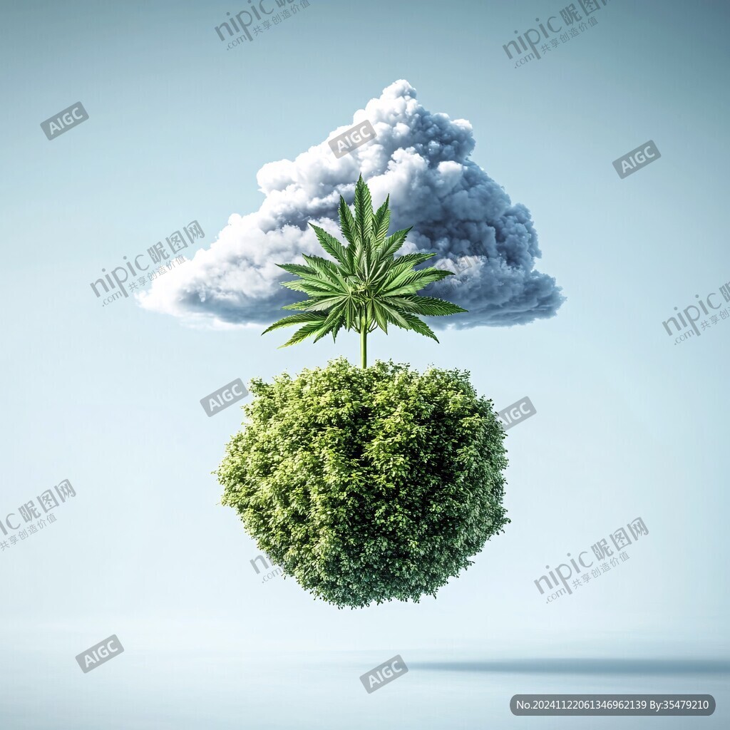 3d云海悬浮小岛