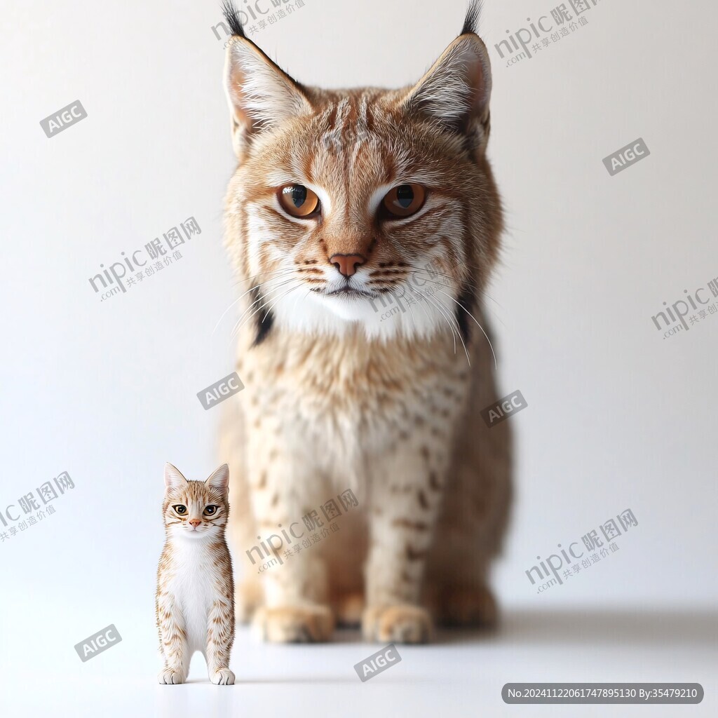 猫科动物大小
