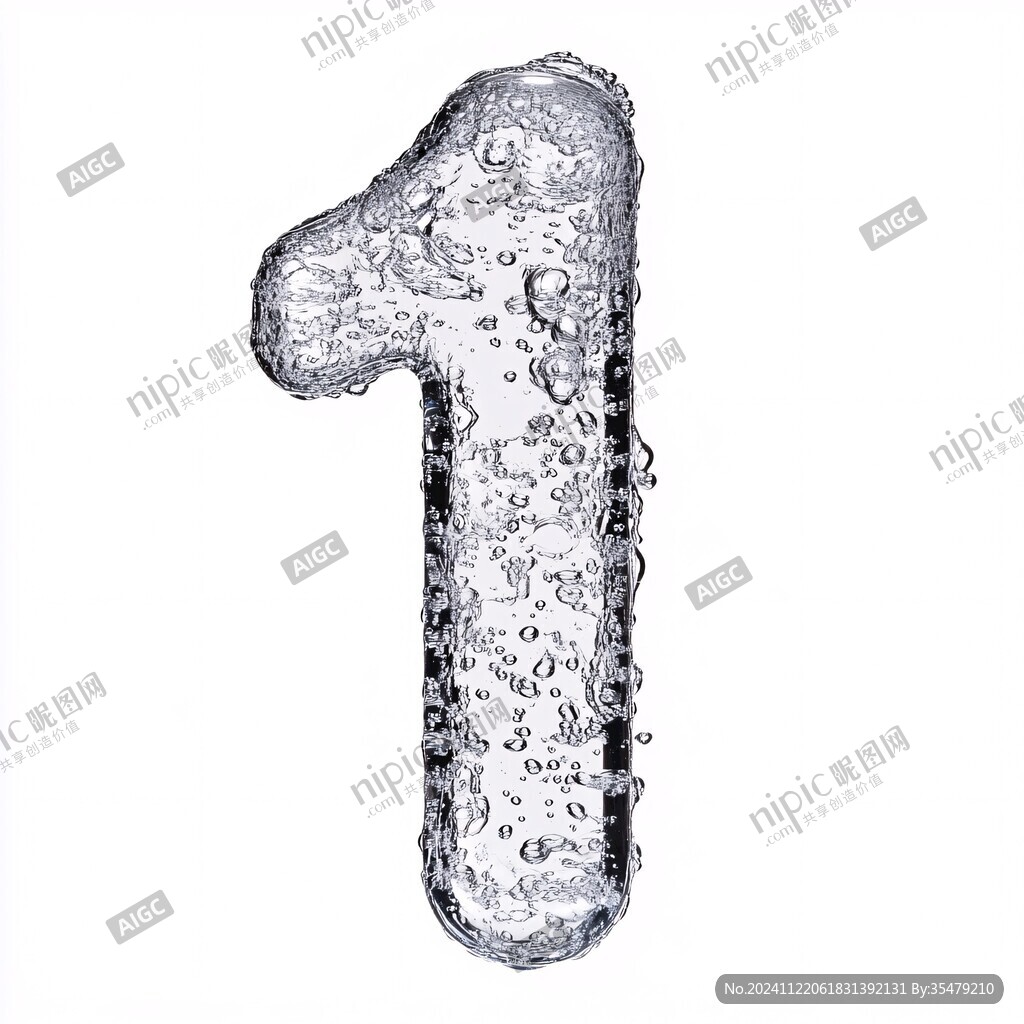 金属数字一