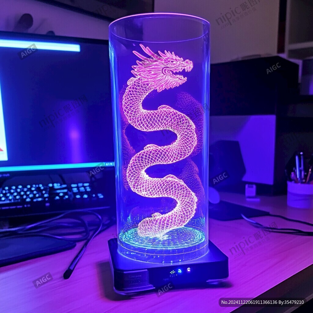 3d打印夜灯