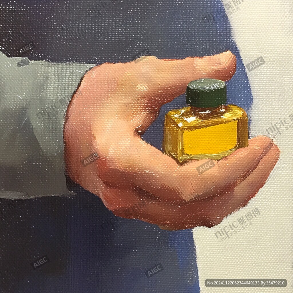 涂抹风油精