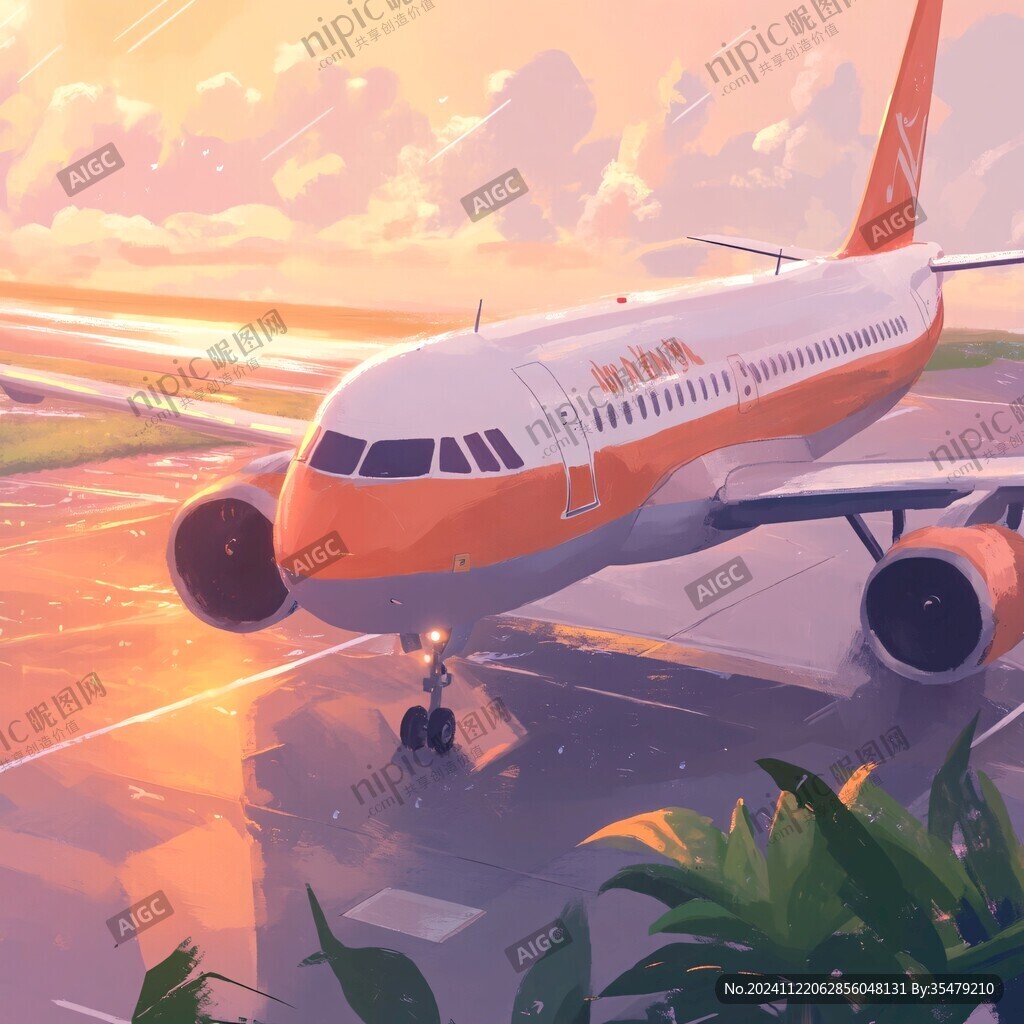 南航插画