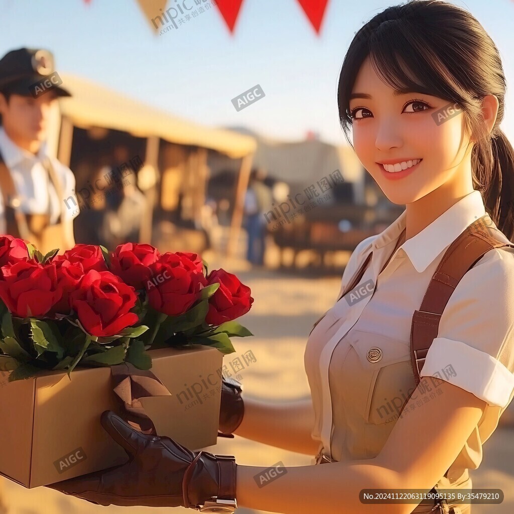 甜美花匠师