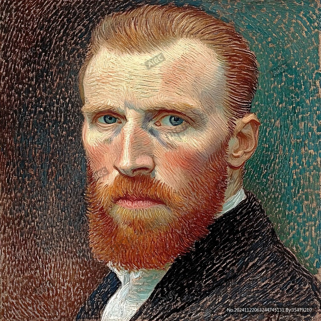 没有耳朵的梵高自画像