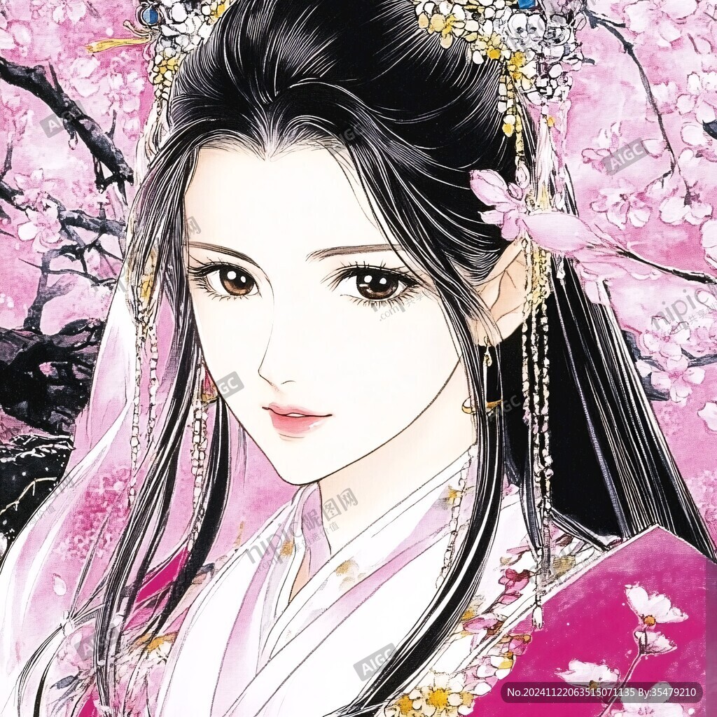 鼠绘古代美女