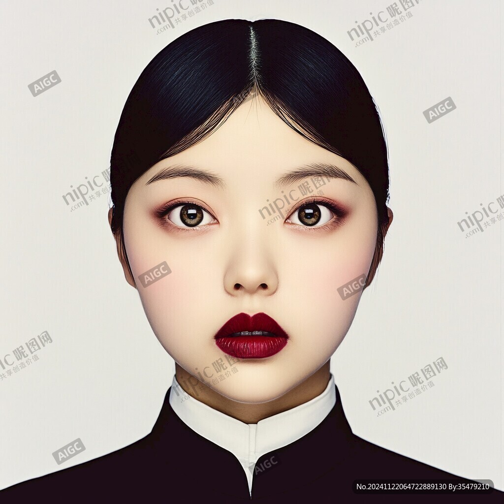 韩系证件照