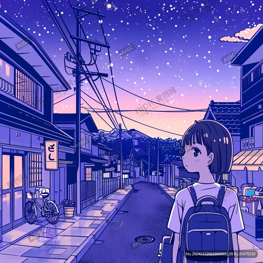 日系风插画