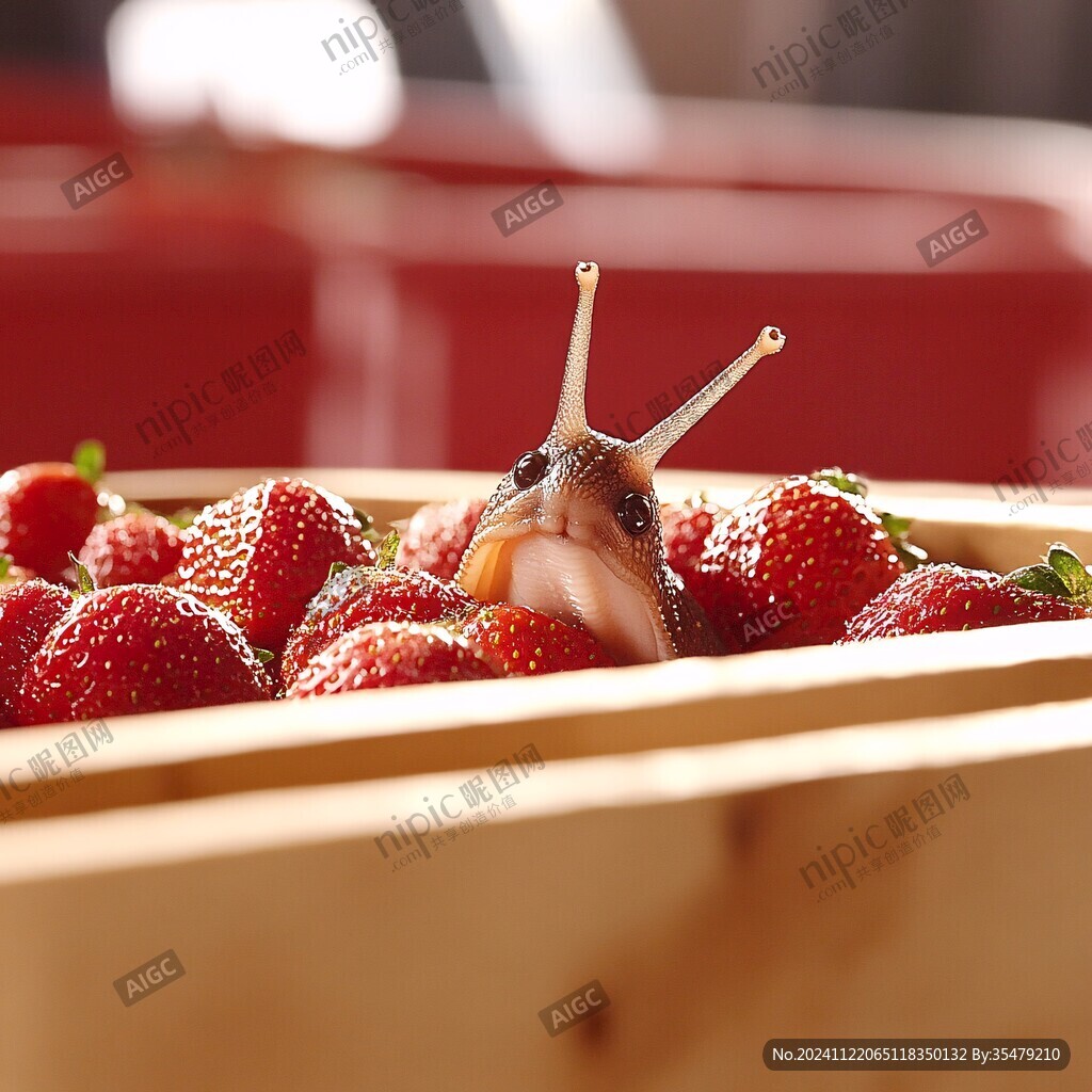鲜草莓甜草莓摘草莓