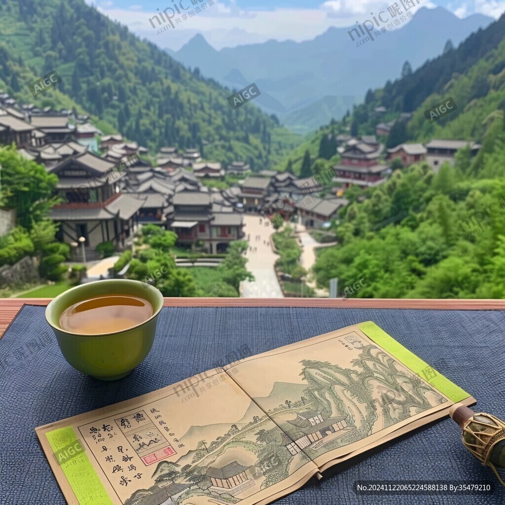 山水茶