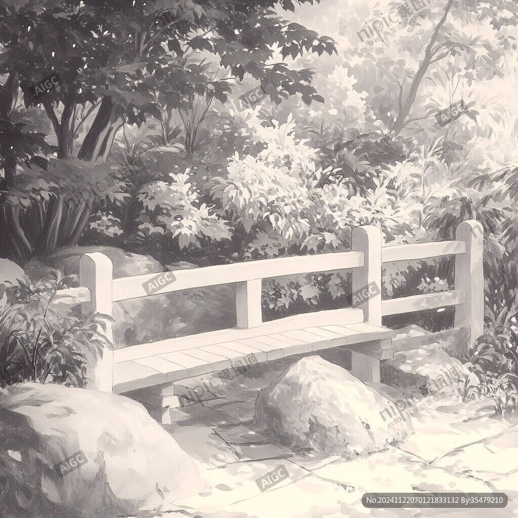 手绘唯美场景