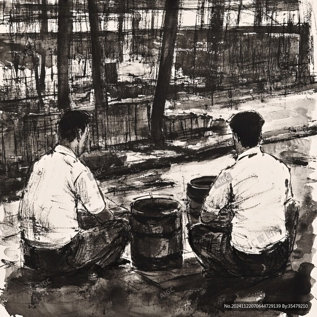 橄榄油版画