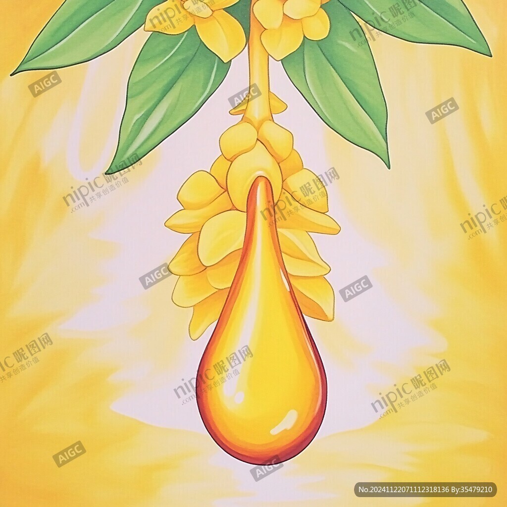 花生油插画