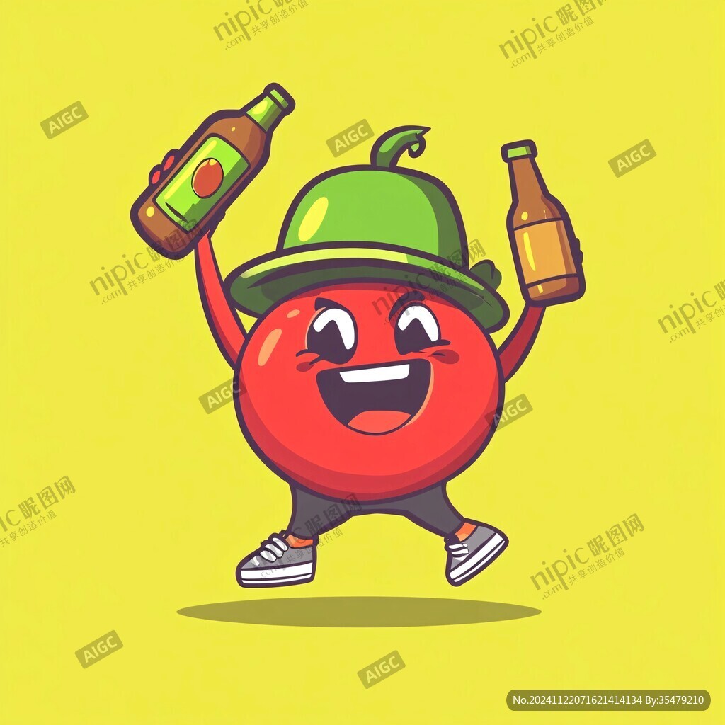 番茄吉祥物设计
