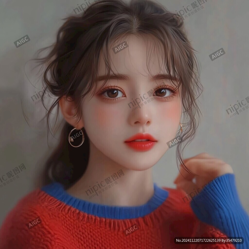 板绘人像