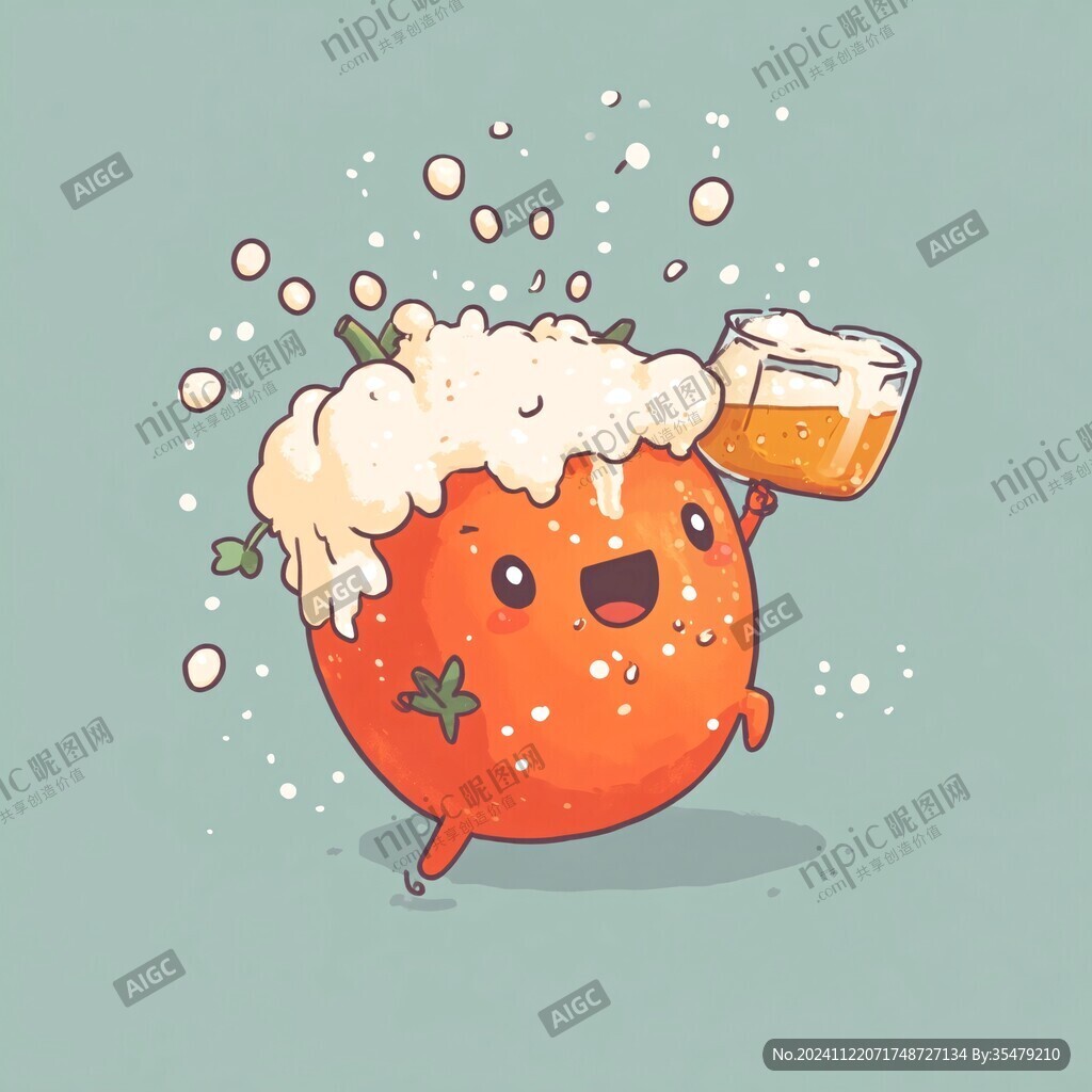 冰糖小番茄插画