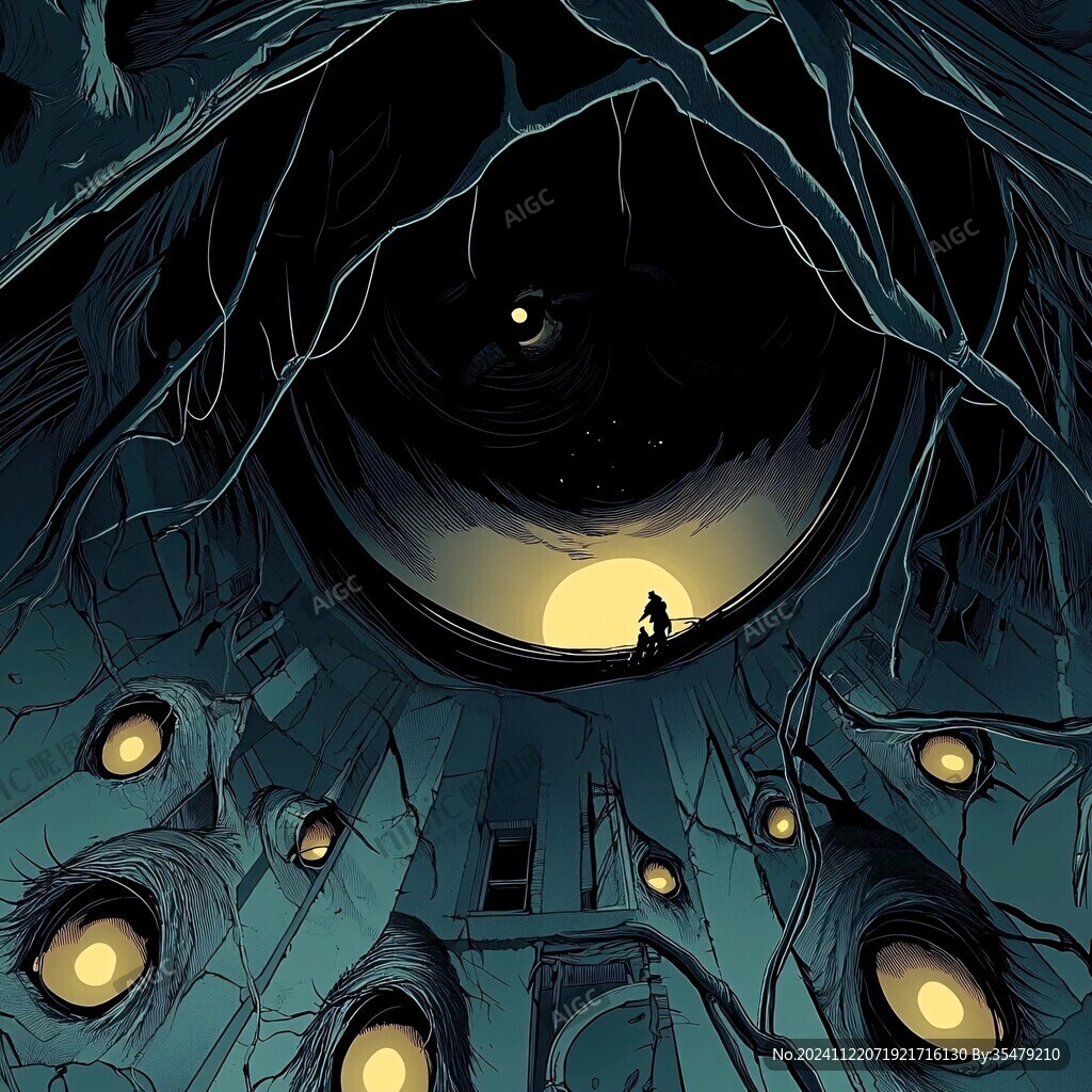 科幻题材插画