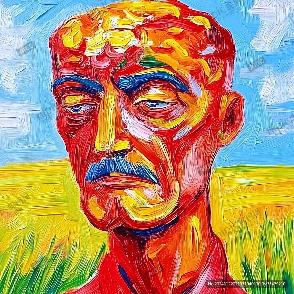 没有耳朵的梵高自画像