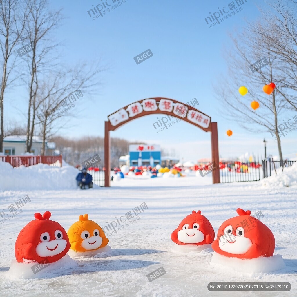 冰雪游乐园外景