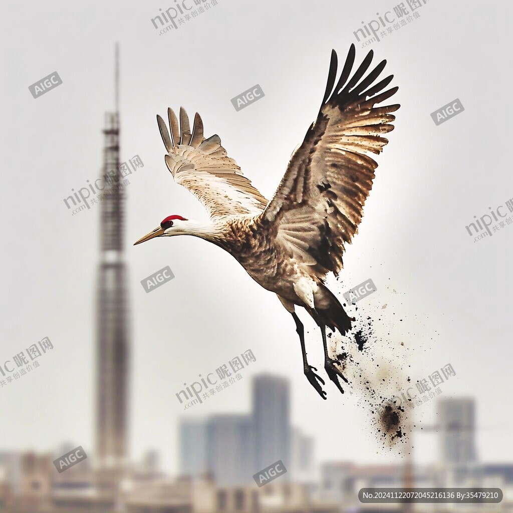 迪拜地标建筑迪拜水墨