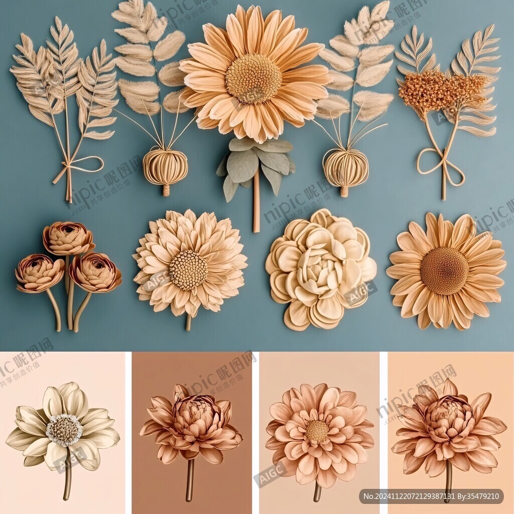 立体纸艺花