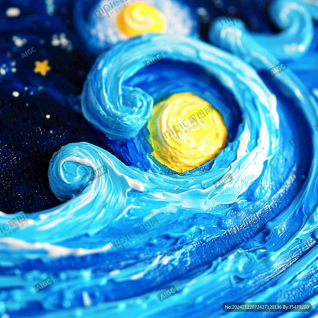 海洋流体画宇宙