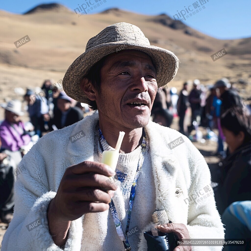 丰收的青稞酒