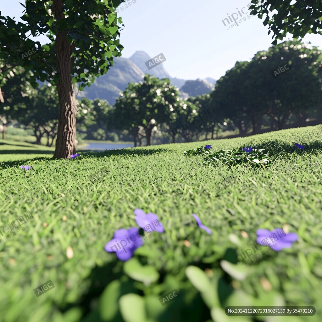 3d草地