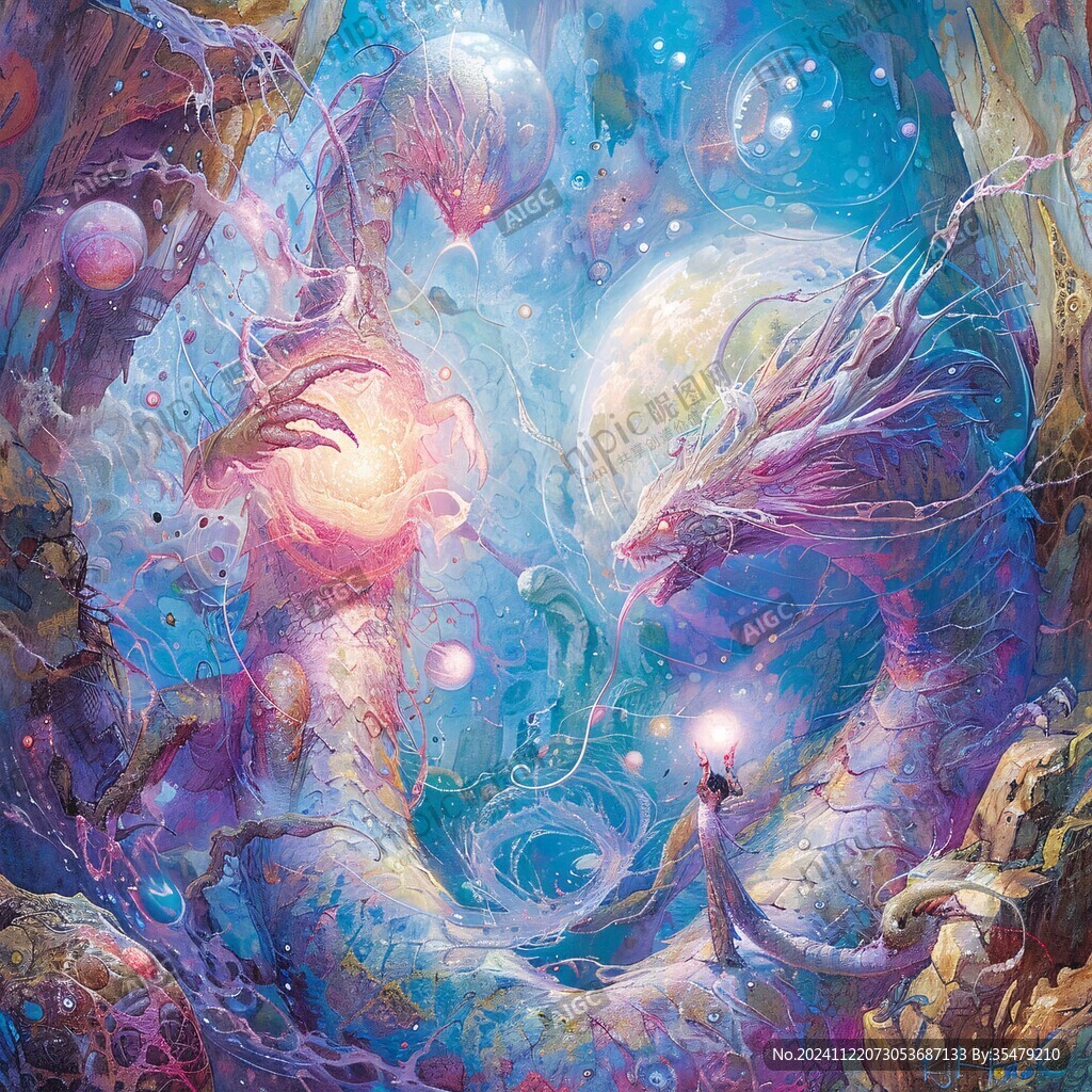 龙年系列包装插画