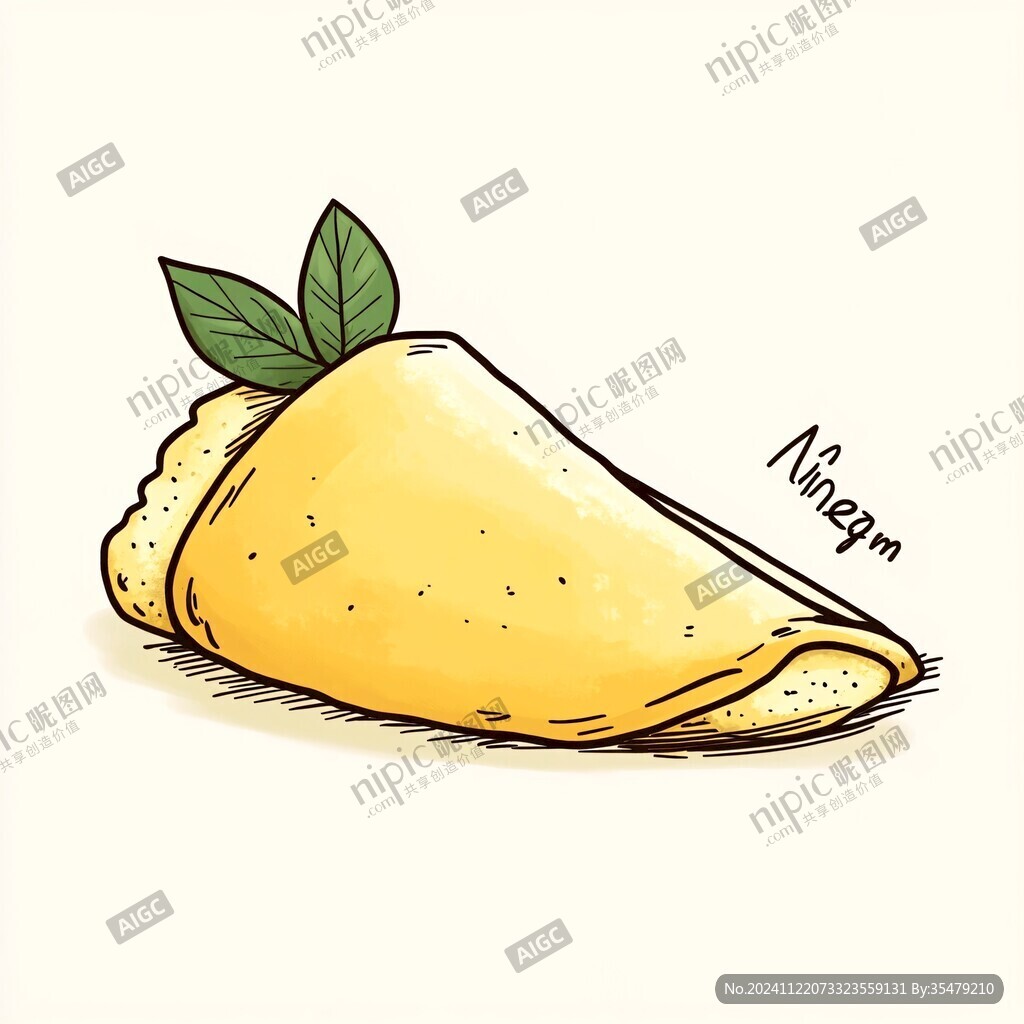 卡通肉粽