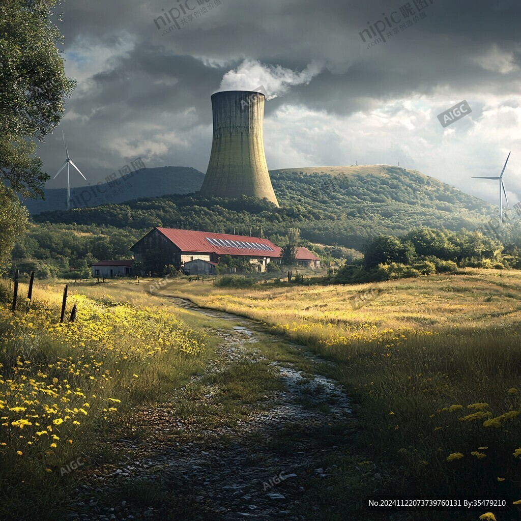 电厂场景海报