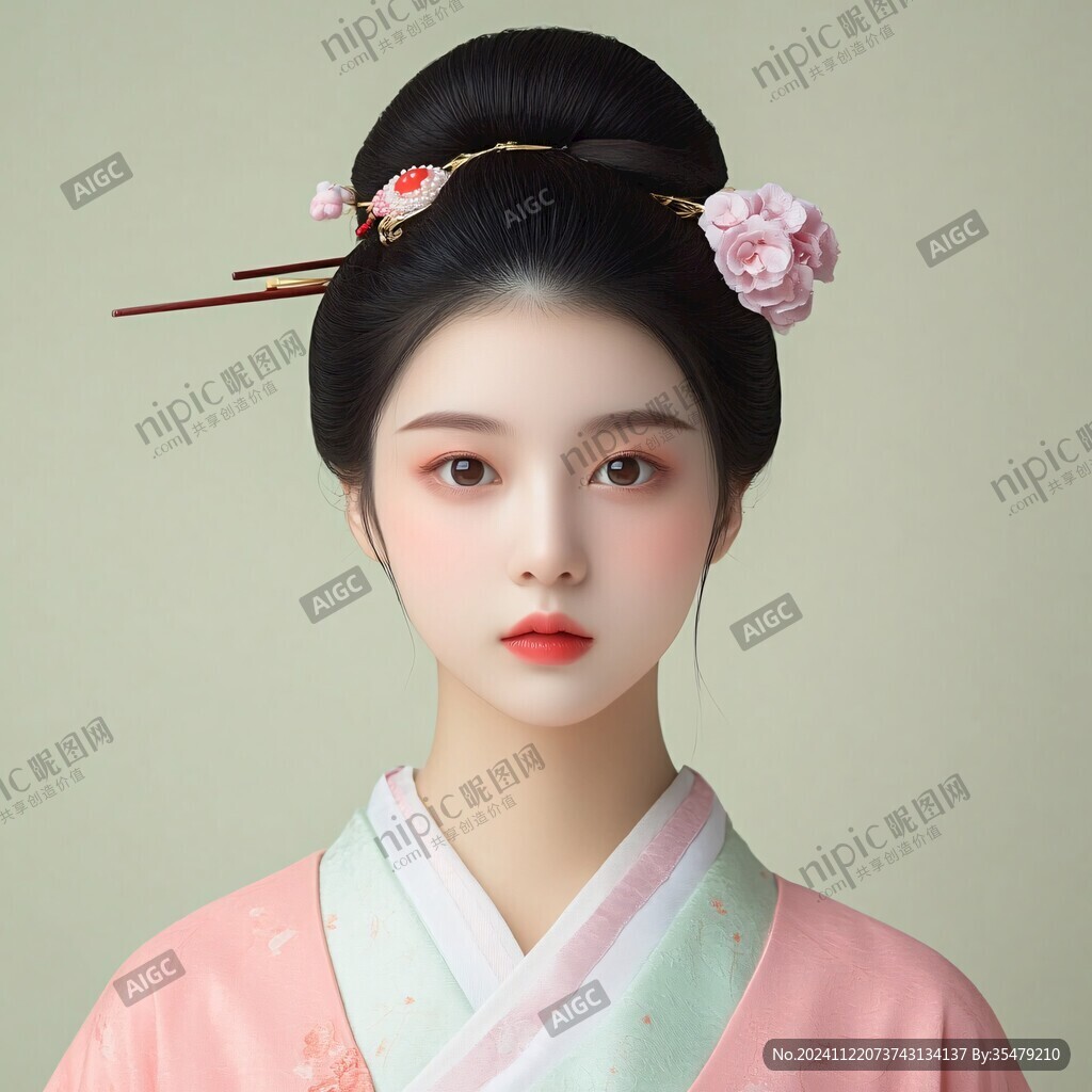 簪面