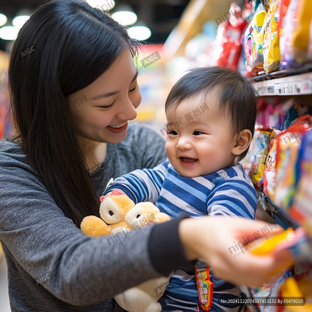 超市婴幼专区