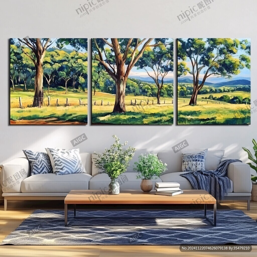 风景画挂画