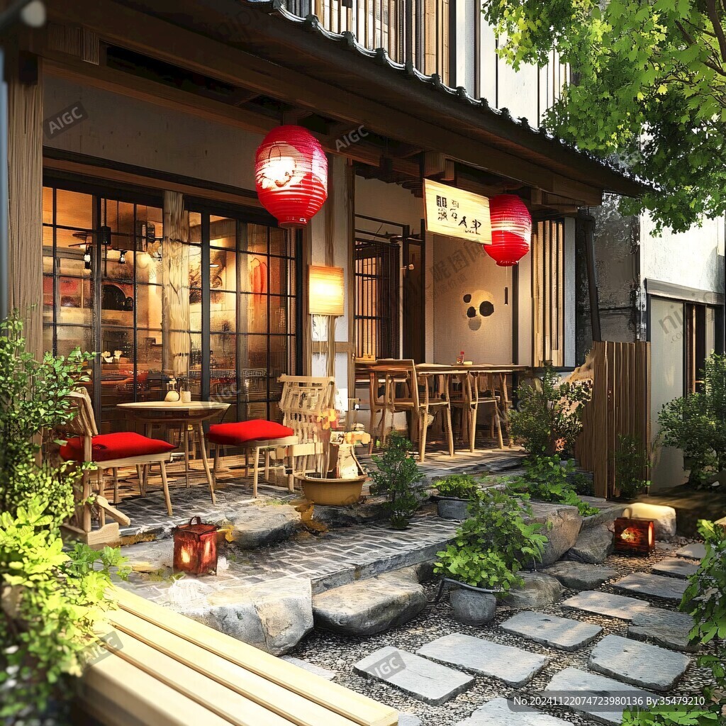 户外日式店