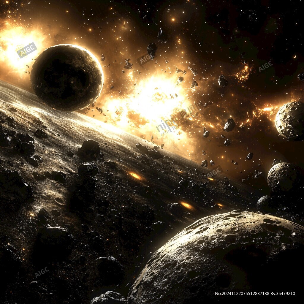 科幻场景宇宙洪荒