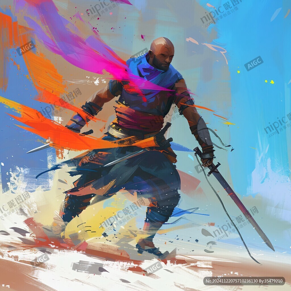 武艺插画