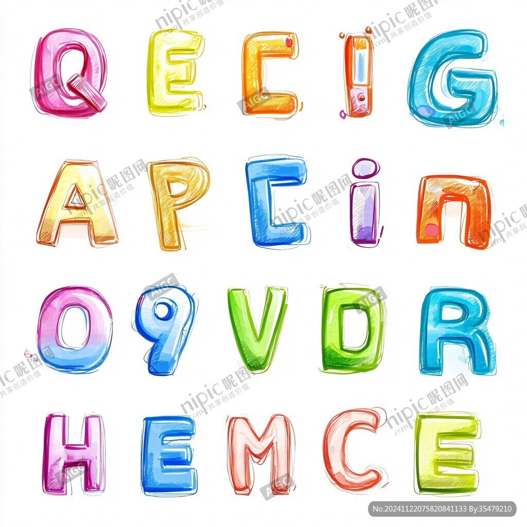 q弹性字母
