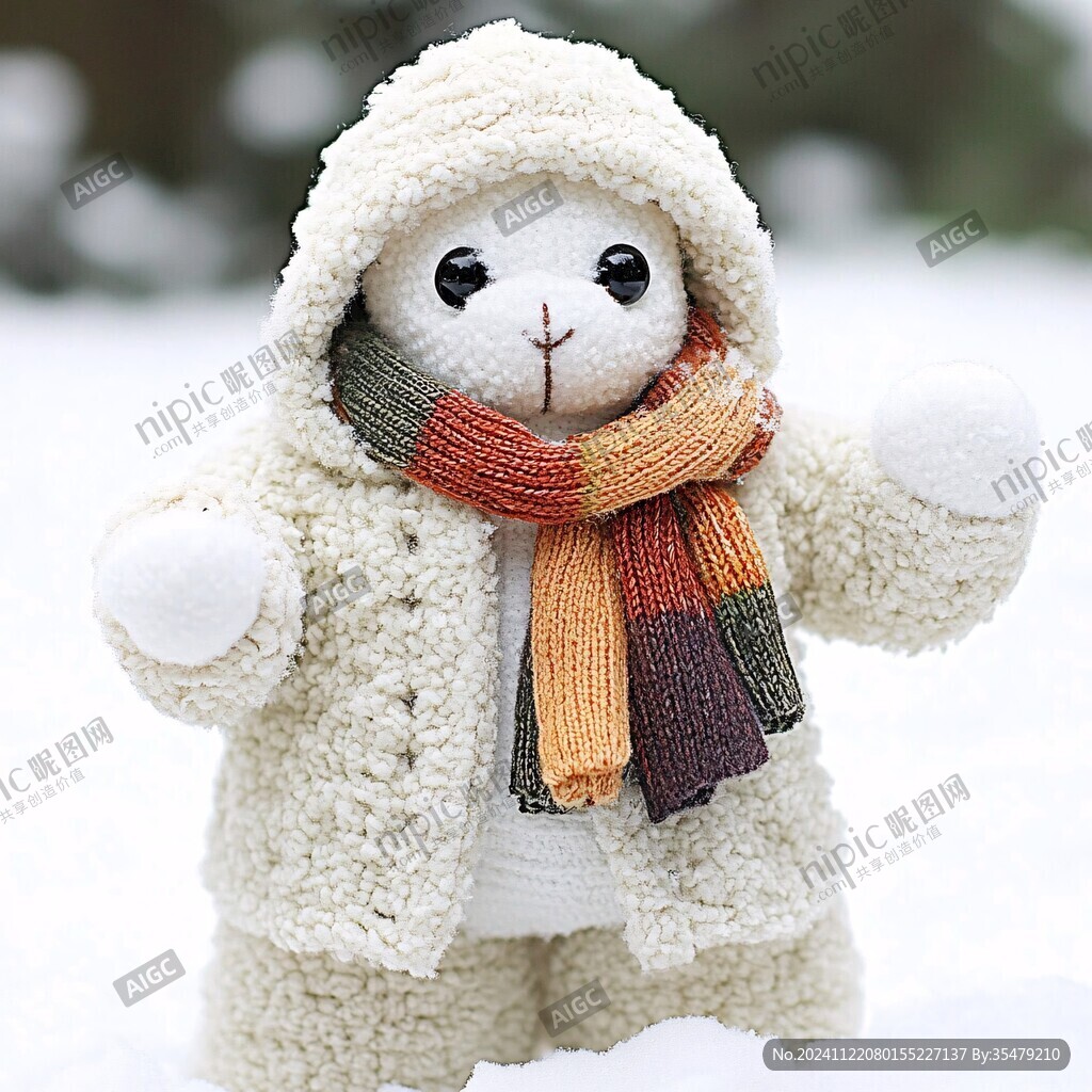 小雪人玩具