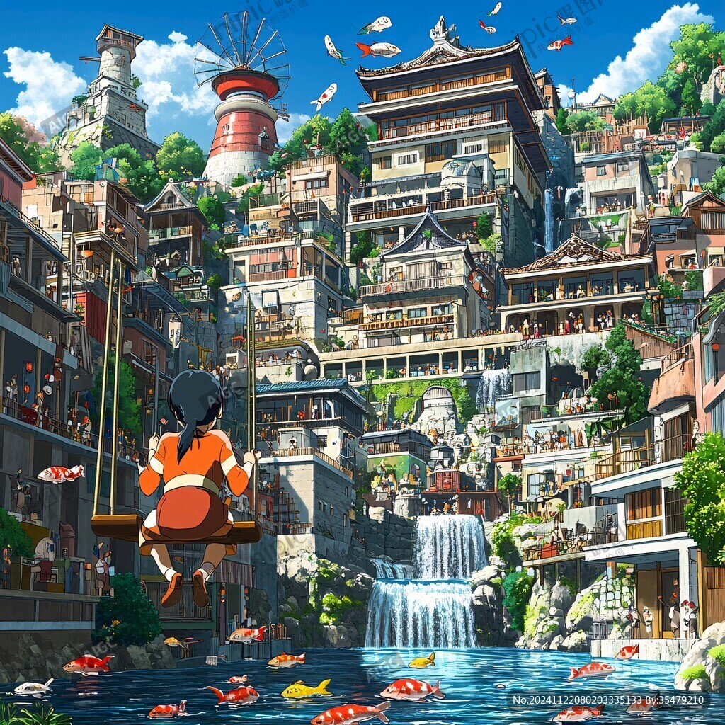 动漫场景设计