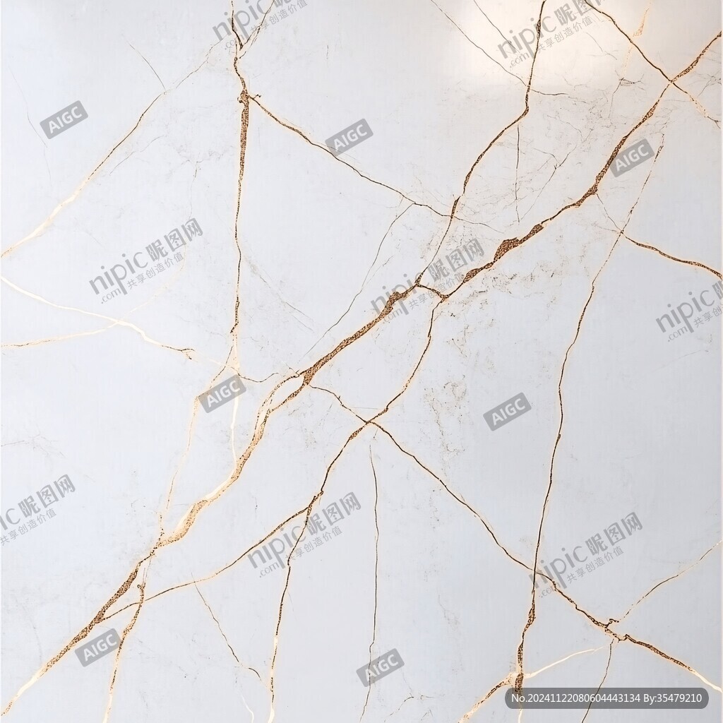 金色网格线条大理石纹