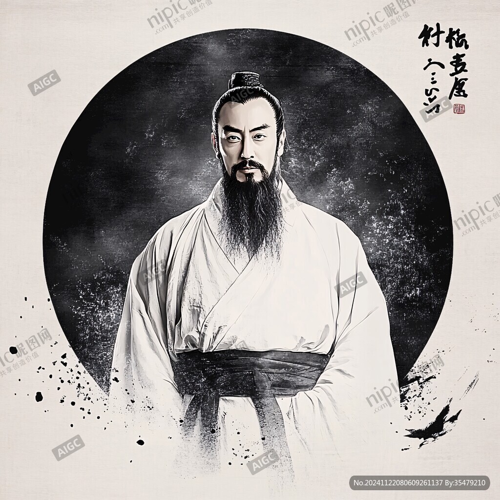 范蠡人像