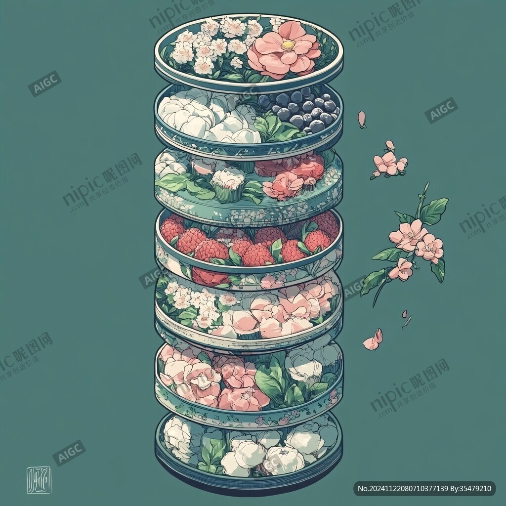 食品类插画