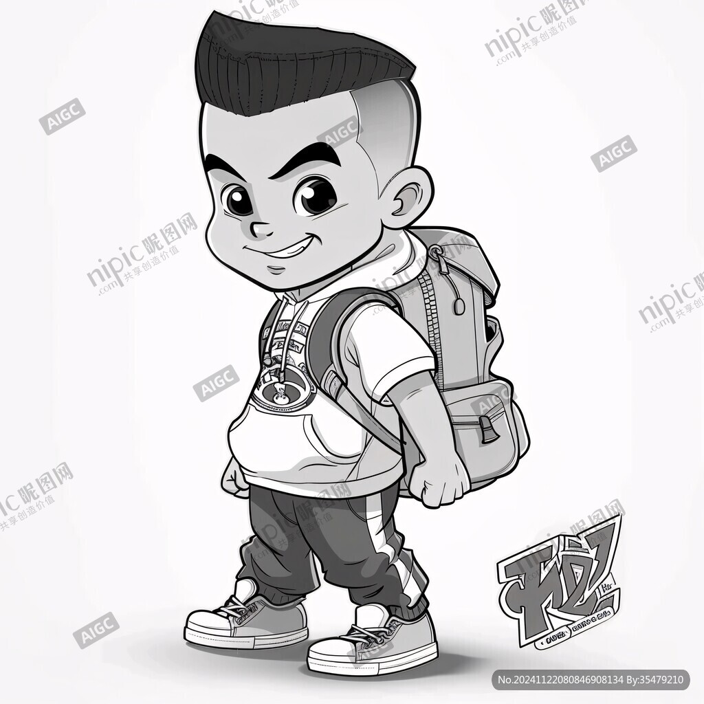 原创虎弟卡通ip