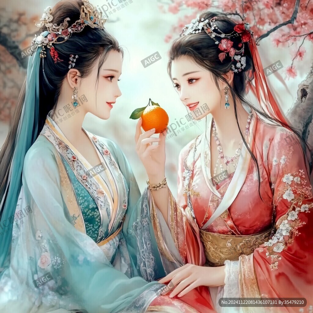 品枣古风美人